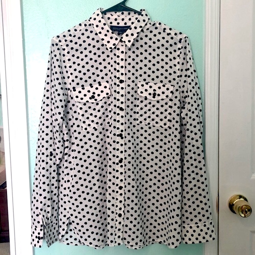 Jones New York Button Up Top